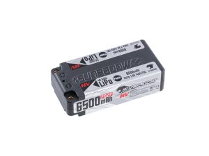 Sunpadow LiPo 6500 2S2P-7.6V-140C Shorty Platin