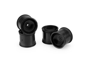 JConcepts Super Dish Rustler/Stampede rear wheel black 4pcs