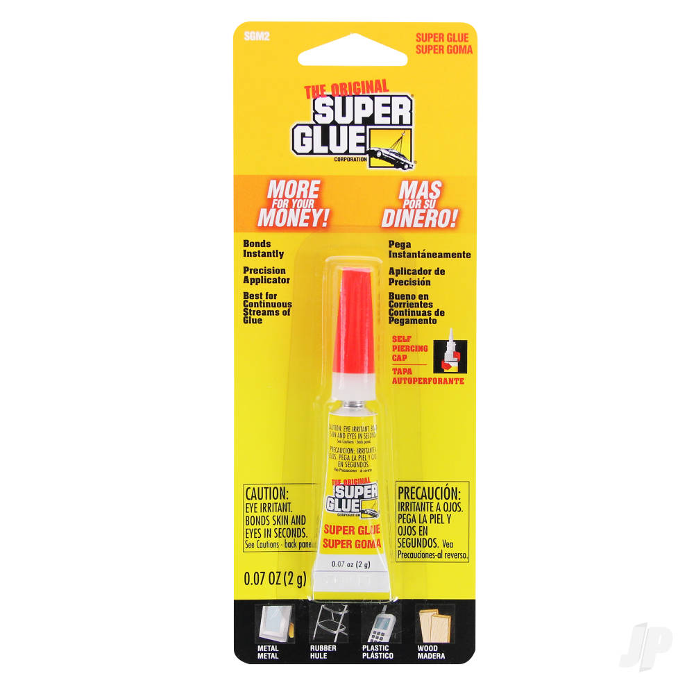 Super Glue Tube Small Card (0.07oz, 2g)