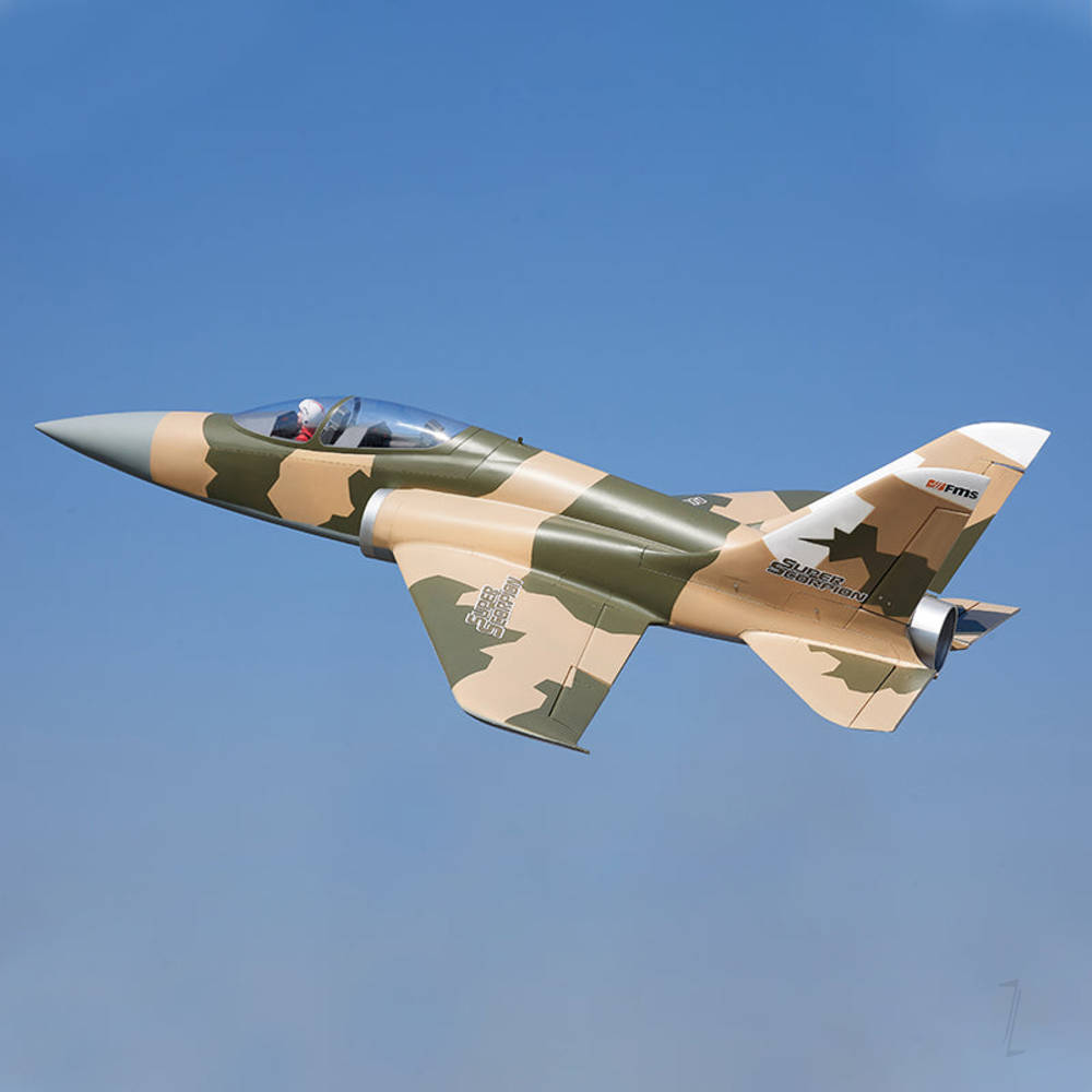 FMS Super Scorpion V2 90mm EDF PNP Camouflage (6S Version) - Image 11