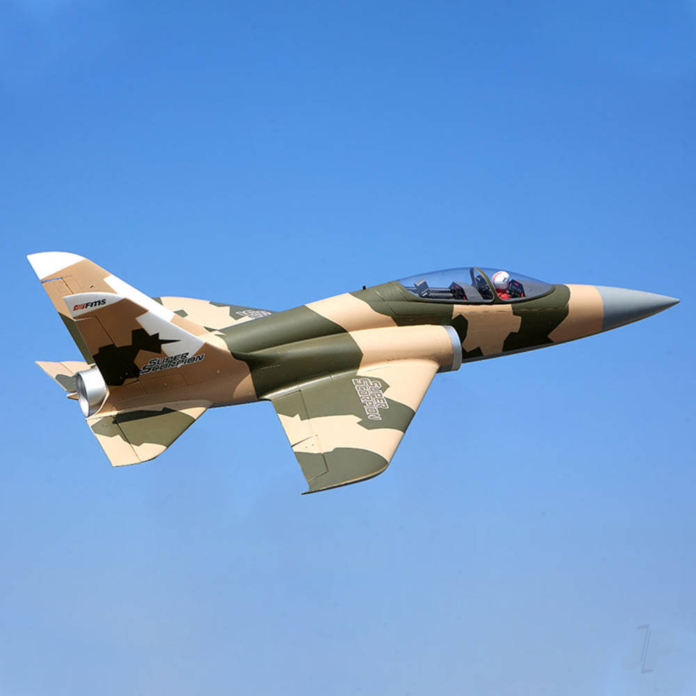 FMS Super Scorpion V2 90mm EDF PNP Camouflage (6S Version) - Image 14