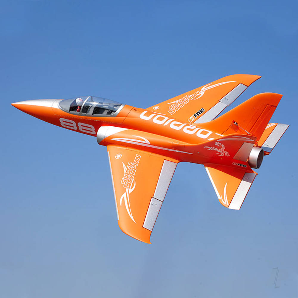 FMS Super Scorpion V2 90mm EDF PNP Orange (6S Version) - Image 14