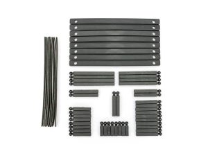 Traxxas Support posts, boat trailer (17mm (8), 30mm (8), 35mm (2), 37mm (8), 38mm (2), 40mm (2), 43mm (2), 65mm (4), 70mm (4)) / bunk boards (8)