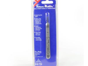 Swann-Morton Surgical Knife Handle No. 3 & #10A Blades Metal