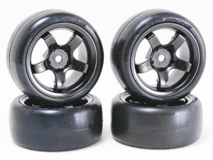 SWEEP D-HIGH END COMPOUND MINI TYRES PRE-GLUED 24DEG 4PCS