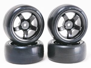 SWEEP D-HIGH END COMPOUND MINI TYRES PRE-GLUED 36DEG 4PCS