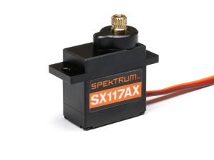 Spektrum SX117 Micro Metal Gear / Case Servo, 250mm Lead
