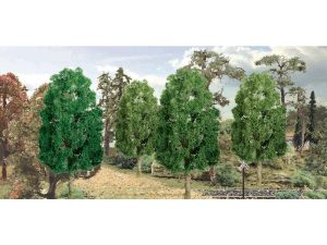 JTT Sycamore Trees, 3in (76.2mm) Tall (3 per pack)