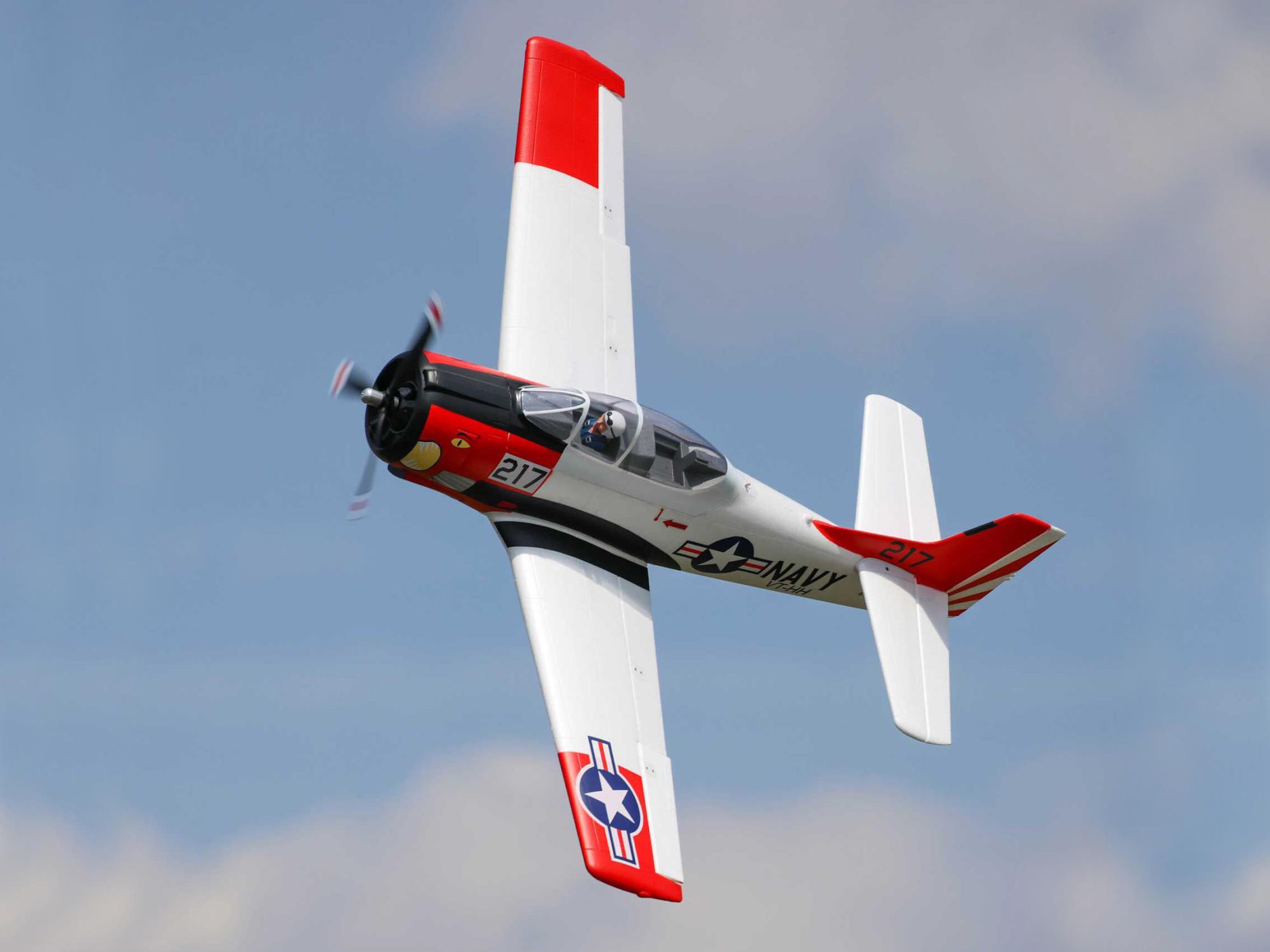 E-flite T-28 Trojan 1.2m BNF Basic with Smart - Image 2