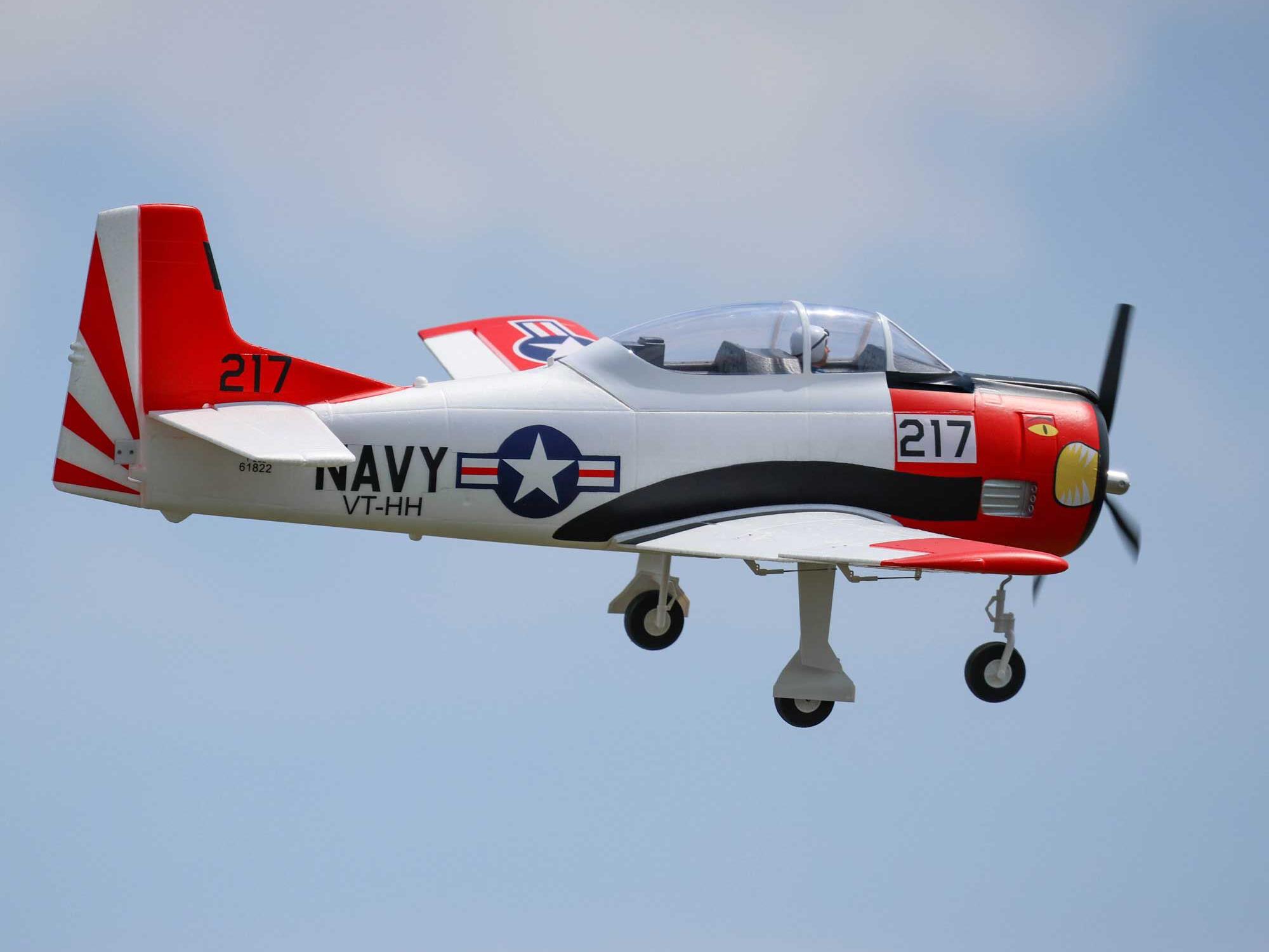 E-flite T-28 Trojan 1.2m BNF Basic with Smart - Image 14