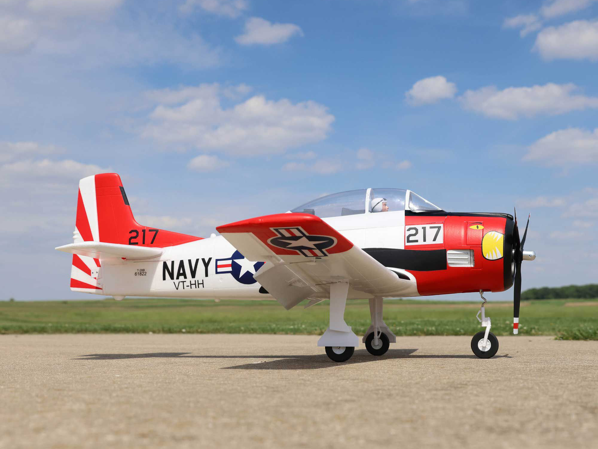 E-flite T-28 Trojan 1.2m BNF Basic with Smart - Image 20