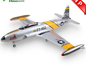 HSD Jets T-33 8kg Turbine Foam Jet, Yellow Ribbon (PNP, no turbine) XT60