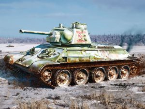 Dragon T-34/76 Mod 1943 W/Commanger Cupola
