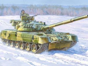 Zvezda T-80UD Russ. Main Battle Tank