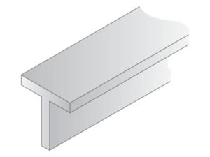 Evergreen T-Column, 350 x 3.6mm (14 x .141in) (3 per pack)