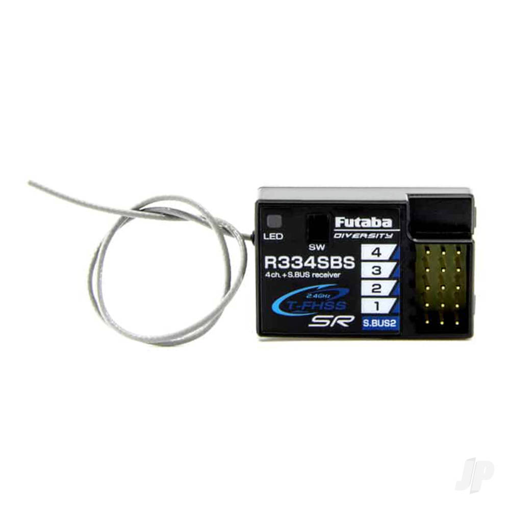 Futaba T4PM Plus 4-Channel Surface Radio with R334SBS Rx - Image 7