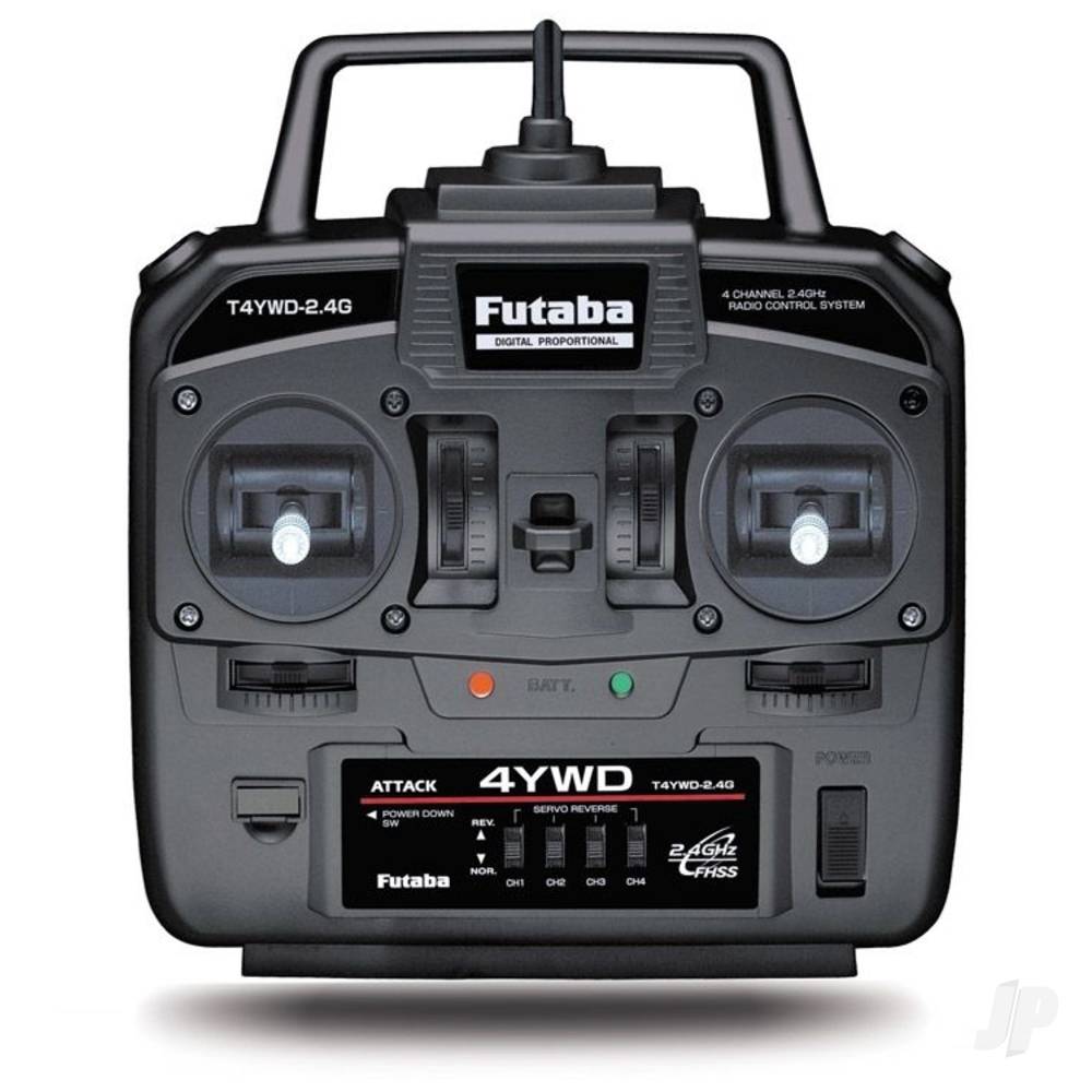 Futaba T4YWD 4-Channel Surface Radio with R214GFE Rx
