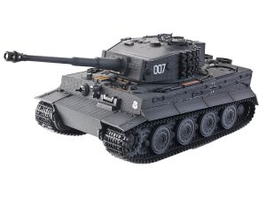 TAIGEN 1:24 TIGER 1 IR BATTLE TANK LATE VERSION - GREY