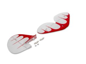 E-flite Tail Set: UMX WACO, White