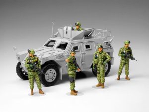 Tamiya JGSDF Iraq Humanitarian Assistance Team Figures