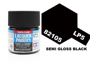 Tamiya LP-5 Semi Gloss Black