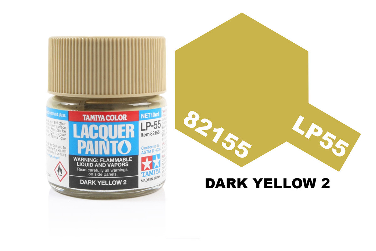 Tamiya LP-55 Dark Yellow 2