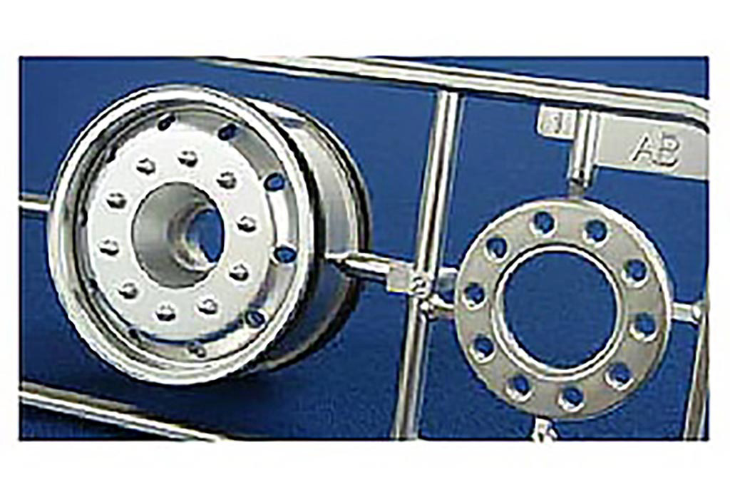 Tamiya Plated Wheels 30mm Hex Matt