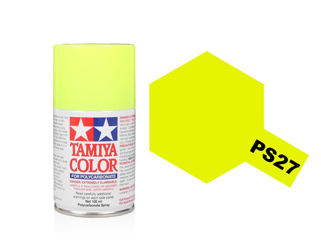 Tamiya PS-27 Fluorescent Yellow
