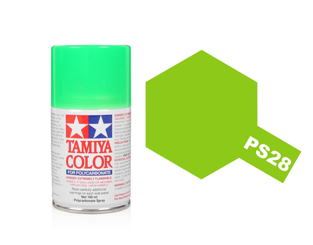 Tamiya PS-28 Fluorescent Green