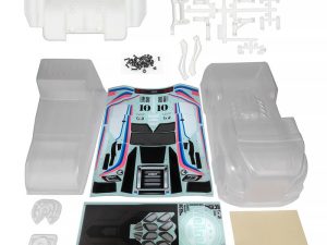 TEAM ASSOCIATED 6x6 BODY SET CLEAR