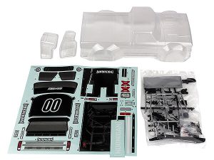 TEAM ASSOCIATED APEX 2 HOONITRUCK BODY SET CLEAR