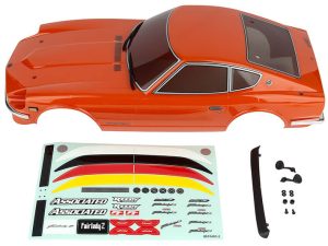 TEAM ASSOCIATED APEX 2 SPORT DATSUN 240Z BODY 918 ORANGE