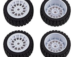 TEAM ASSOCIATED APEX 2 SPORT RALLY A550 WHEELS AND TYRES