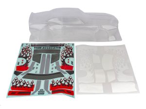 TEAM ASSOCIATED DC10 CLASSIC BODY SET, CLEAR