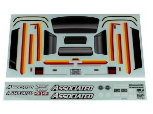 TEAM ASSOCIATED MT12 DECAL SHEET