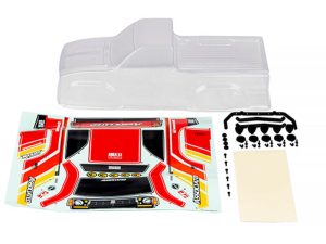 TEAM ASSOCIATED MT12+ LUX BODYSHELL SET CLEAR