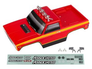 TEAM ASSOCIATED MT12 RED RTR BODYSHELL SET PAINTED