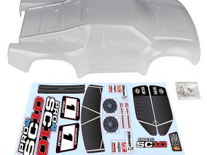 TEAM ASSOCIATED PRO4 SC10 CONTENDER BODY CLEAR