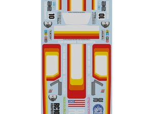 TEAM ASSOCIATED RC10 GRAPHITE KIT DECAL SHEET