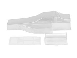 TEAM ASSOCIATED RC10 PROTECH II BODYSHELL AND WING (CLEAR)