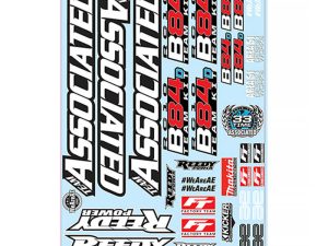 TEAM ASSOCIATED RC10B84 DECAL SHEET