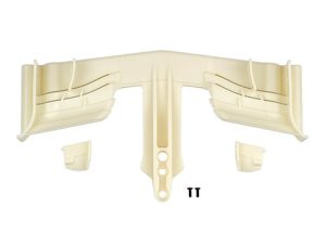 TEAM ASSOCIATED RC10F6 CLASSIC FRONT WING, WHITE