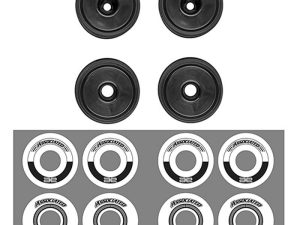 TEAM ASSOCIATED RC10F6 CLASSIC WHEEL SET, BLACK
