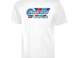 TEAM ASSOCIATED /REEDY /FT /CML TEAM T-SHIRT - WHITE LARGE