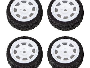 TEAM ASSOCIATED REFLEX 14R HOONICORN WHEELS/TYRES RUBBER