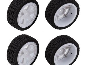 TEAM ASSOCIATED REFLEX 14R HOONITRUCK WHEELS/TYRES RUBBER