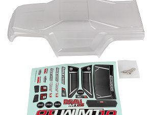 TEAM ASSOCIATED RIVAL MT10 V2 CLEAR BODYSHELL
