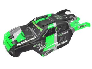 Corally TEAM CORALLY BODY PAINTED AND CUT KAGAMA GREEN- 1PC