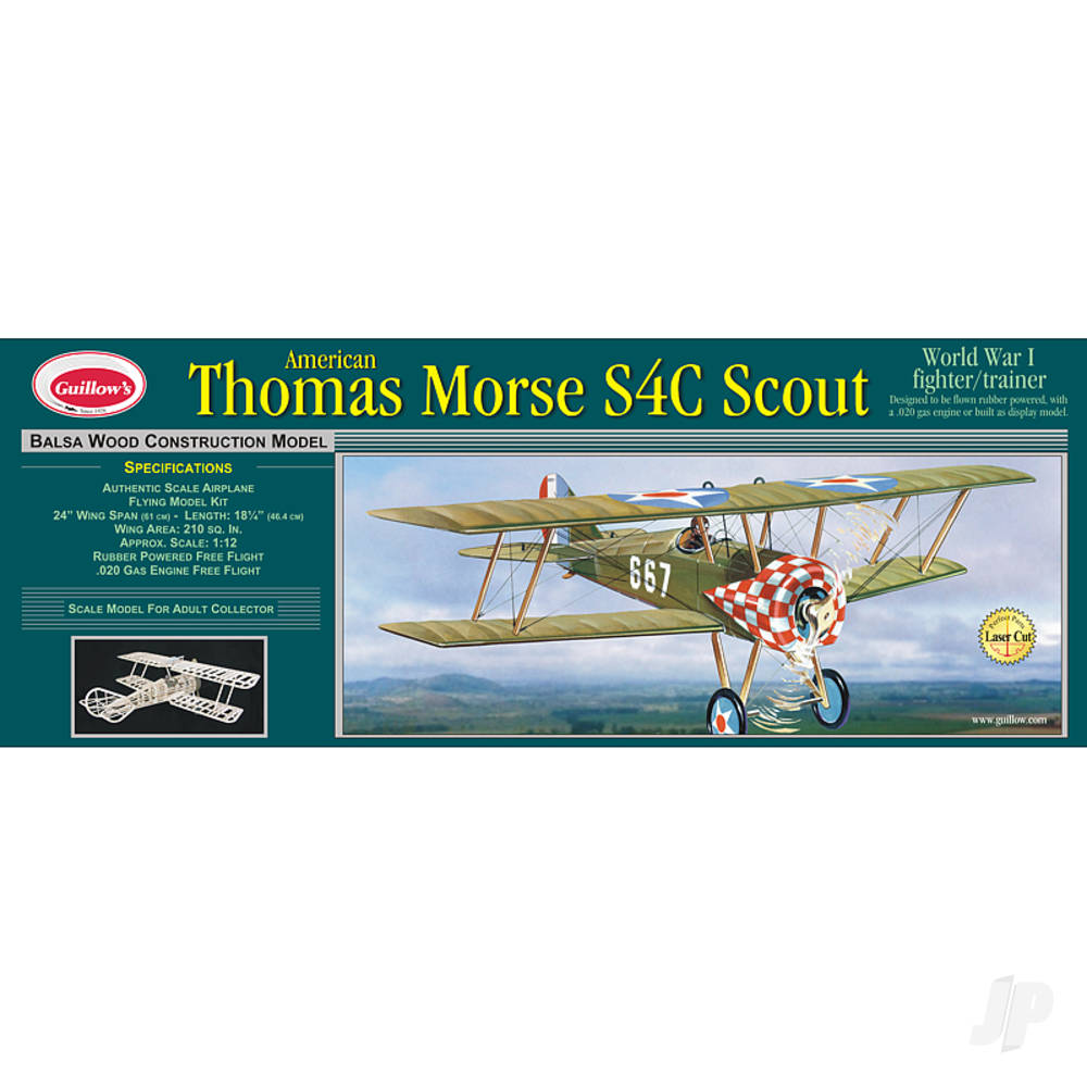 Guillow Thomas Morse Scout (Laser Cut) - Image 2
