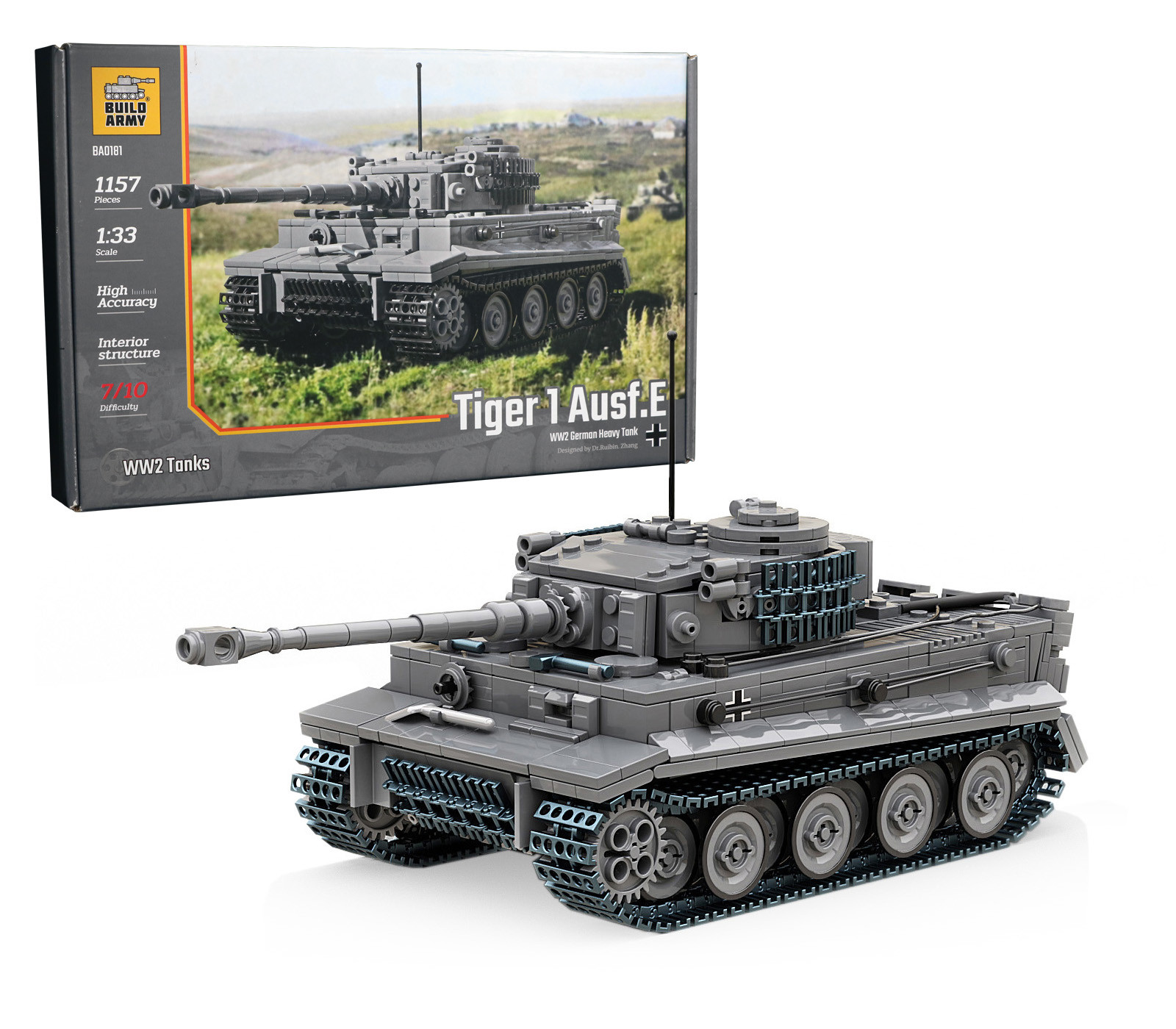 Build Army Tiger 1 Grey